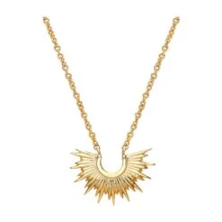 Estella Bartlett - Sunburst Gold Plated Necklace Estella Bartlett Sunburst Gold Plated Necklace