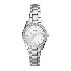 Fossil - Watch Woman Scarlette Silver Silver Bracelet 150 Fossil Watch Woman Scarlette Silver Silver Bracelet 150