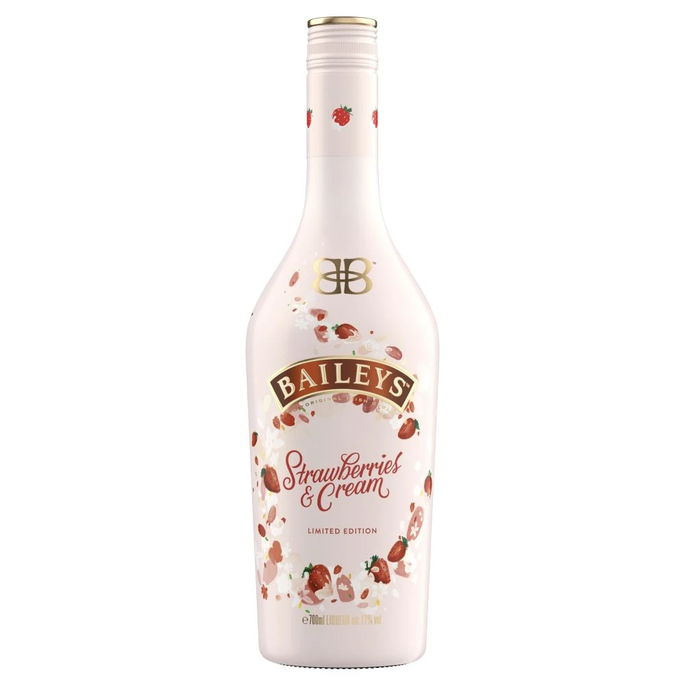 Baileys - Strawberries And Cream Liqueur 70cl Baileys Strawberries And Cream Liqueur 70cl