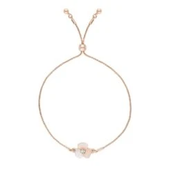 Buckley London - Mother Of Pearl Flower Friendship Bracelet Buckley London Mother Of Pearl Flower Friendship Bracelet