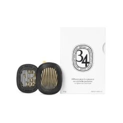 Diptyque - Car Diffuser With 34 Boulevard Saint Germain Insert 2.1g Diptyque Car Diffuser With 34 Boulevard Saint Germain Insert 2.1g