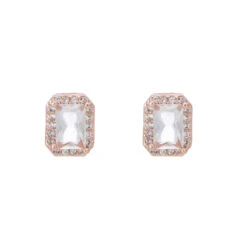 Belle & Beau - Classic Crystal Rectangle Earring 1.74g Belle & Beau Classic Crystal Rectangle Earring 1.74g