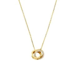 Michael Kors - Premium Woman Necklace Gold White 290 Michael Kors Premium Woman Necklace Gold White 290