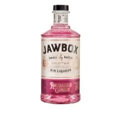 Jawbox - Rhubarb And Ginger Gin Liqueur 70cl Jawbox Rhubarb And Ginger Gin Liqueur 70cl