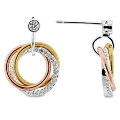 Belle & Beau - Classic Circle Linked Earring 3.28g Belle & Beau Classic Circle Linked Earring 3.28g