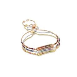 Belle & Beau - Motley Triple Bracelet Set 15.01g Belle & Beau Motley Triple Bracelet Set 15.01g