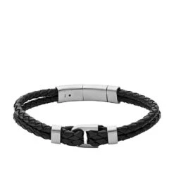 Fossil - Heritage Man Bracelet Silver 130 Fossil Heritage Man Bracelet Silver 130