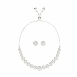 You - Noori Bracelet & Earring Silver Set 11.61g You Noori Bracelet & Earring Silver Set 11.61g