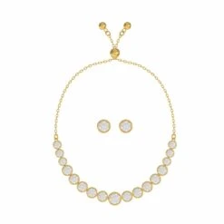 You - Noori Bracelet & Earring Gold Set 10.97g You Noori Bracelet & Earring Gold Set 10.97g