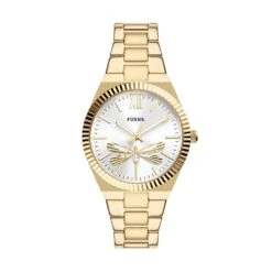 Fossil - Scarlette Woman Gold Steel Silver 38 Q3 150 Fossil Scarlette Woman Gold Steel Silver 38 Q3 150