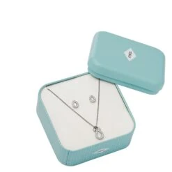 Fossil - Gift Set Woman Jewelry Silver Mop Fossil Gift Set Woman Jewelry Silver Mop