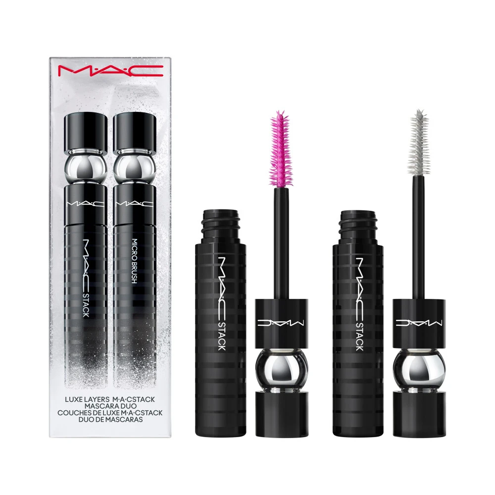 MAC - Luxe Layers Mascara Duo Black Stack 2x12ml MAC Luxe Layers Mascara Duo Black Stack 2x12ml - Image 2