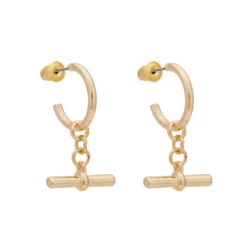 Belle & Beau - Taylor T-bar Drop Earrings 5.01g Belle & Beau Taylor T-bar Drop Earrings 5.01g