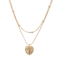 Belle & Beau - Gaia Layered Necklace Gold 8.42g Belle & Beau Gaia Layered Necklace Gold 8.42g